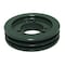 B&B Manufacturing Bushing 2 Groove V-Belt Pulley 19 inch OD 23V1900SK - alternate 1